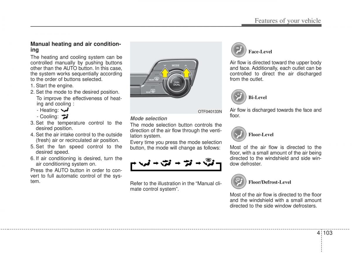 KIA Optima III 3 owners manual / page 181