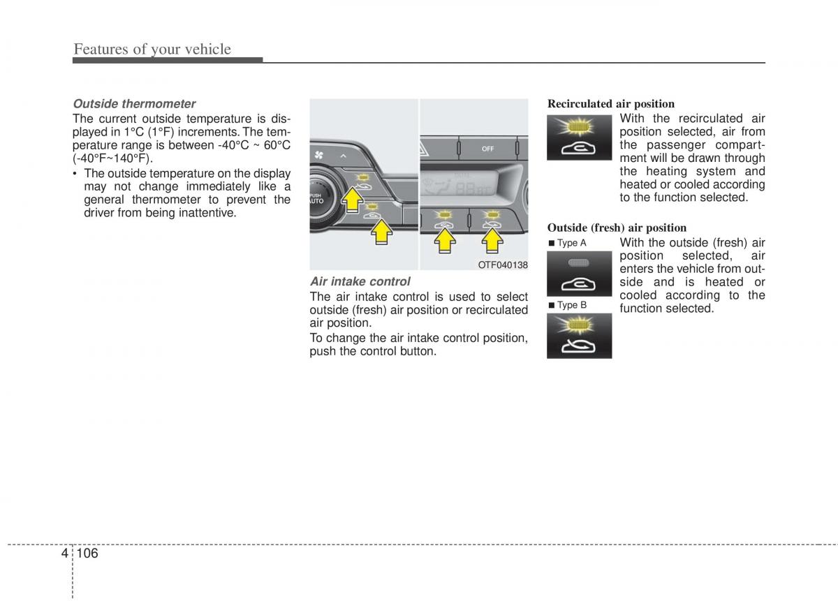 KIA Optima III 3 owners manual / page 184