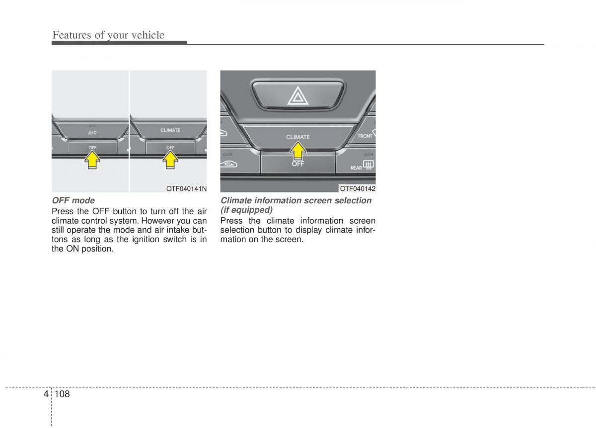 KIA Optima III 3 owners manual / page 186