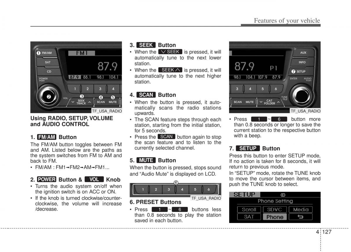 KIA Optima III 3 owners manual / page 205