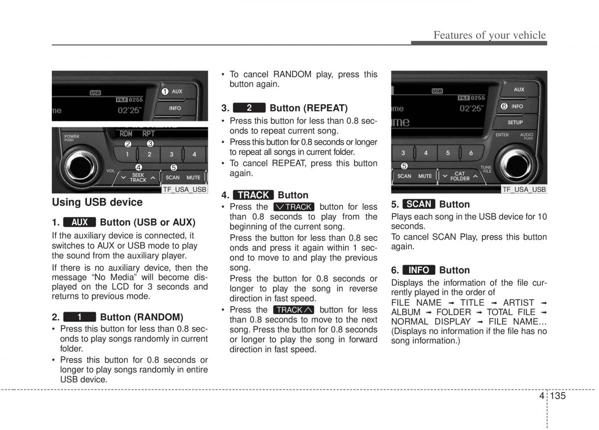 KIA Optima III 3 owners manual / page 213