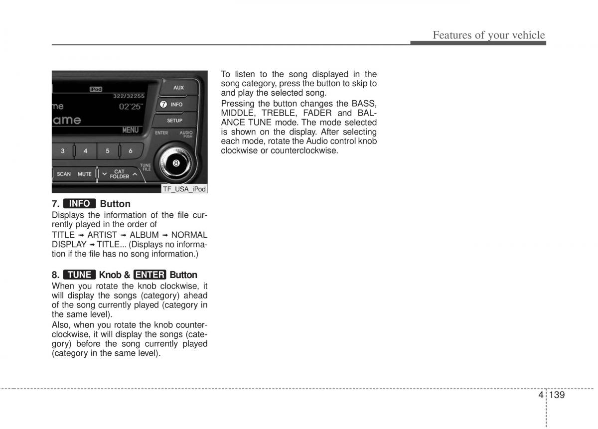 KIA Optima III 3 owners manual / page 217