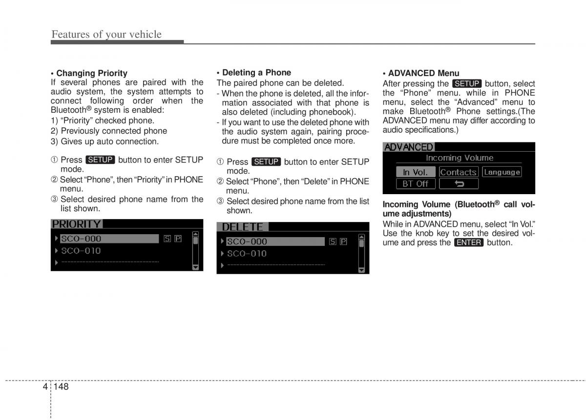 KIA Optima III 3 owners manual / page 226