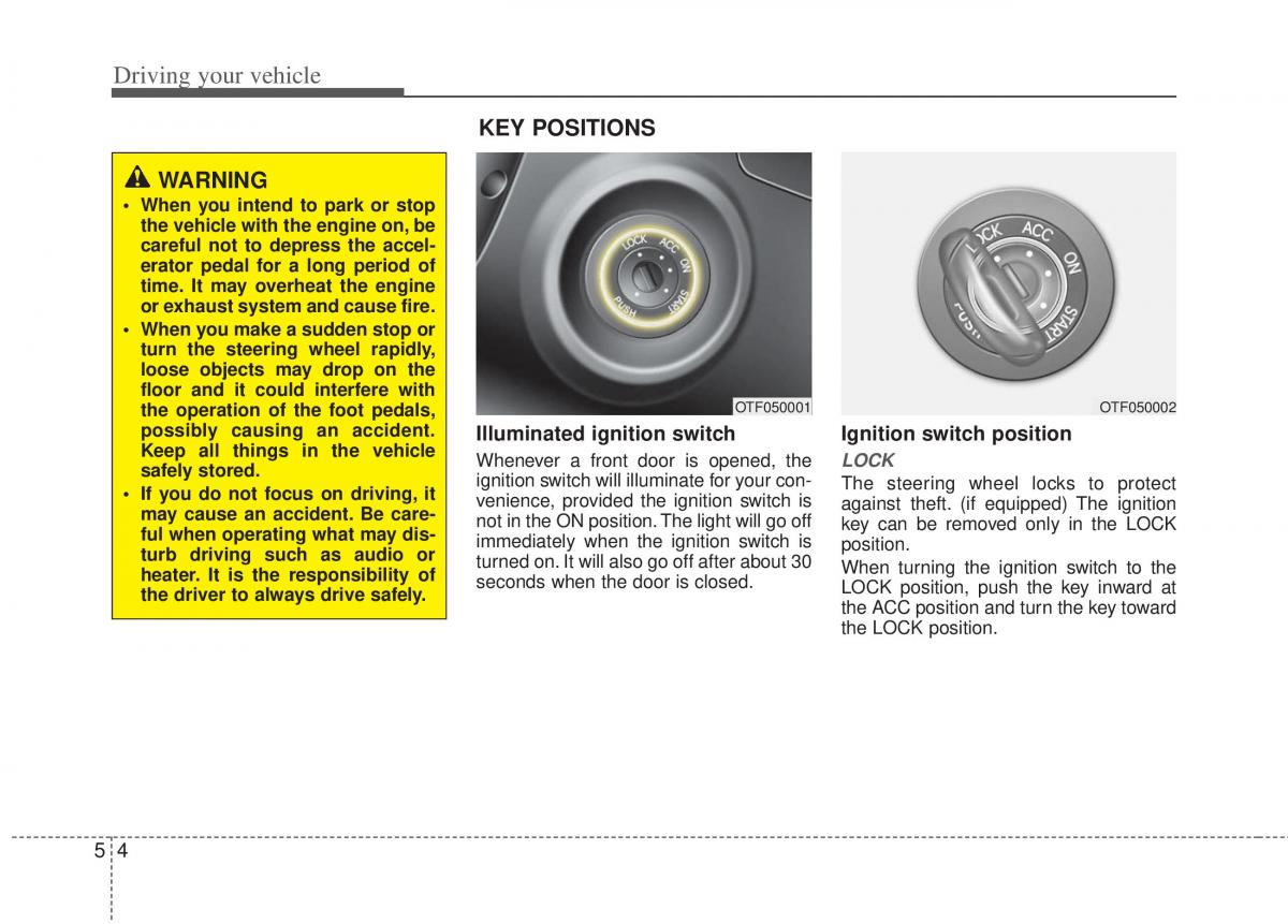 KIA Optima III 3 owners manual / page 235