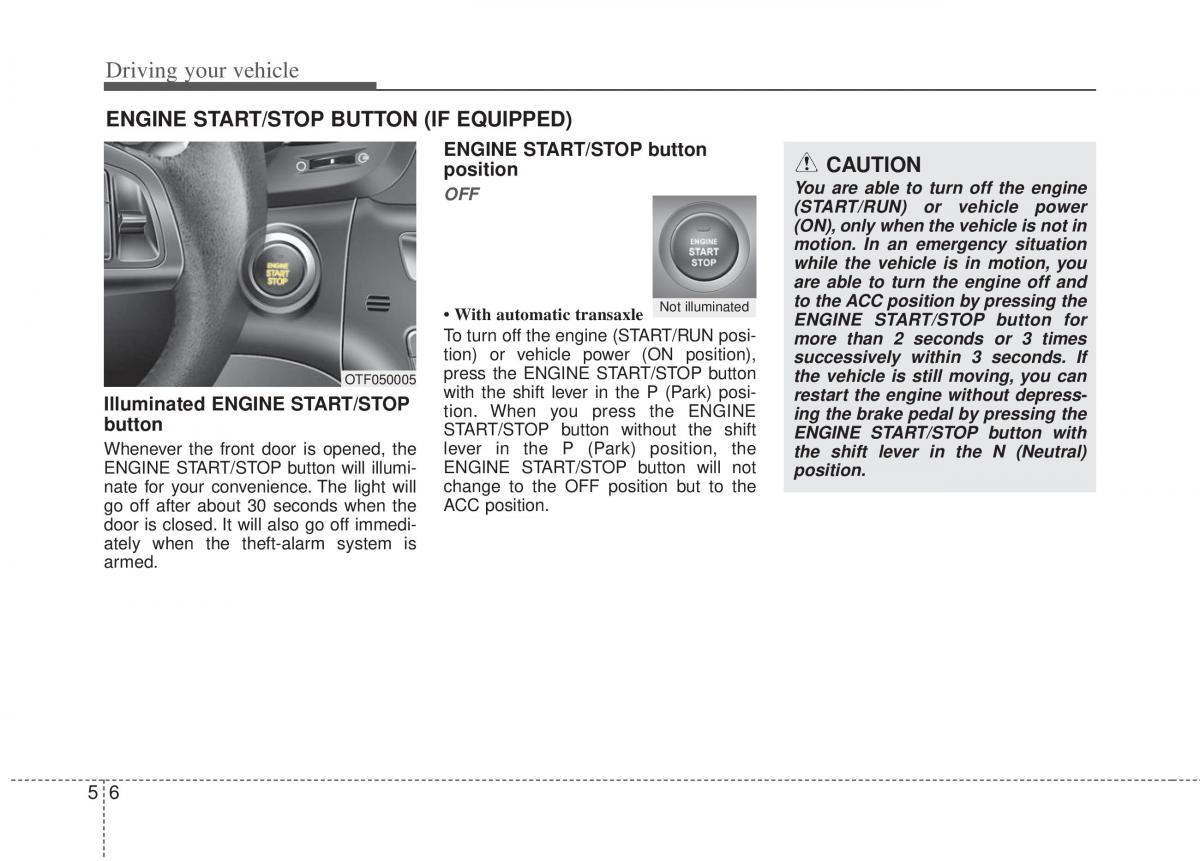 KIA Optima III 3 owners manual / page 237