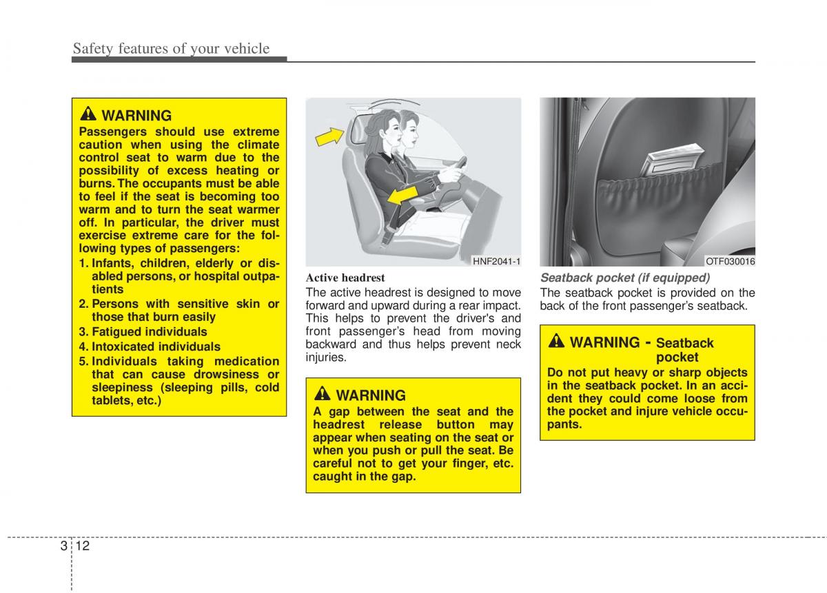 KIA Optima III 3 owners manual / page 24