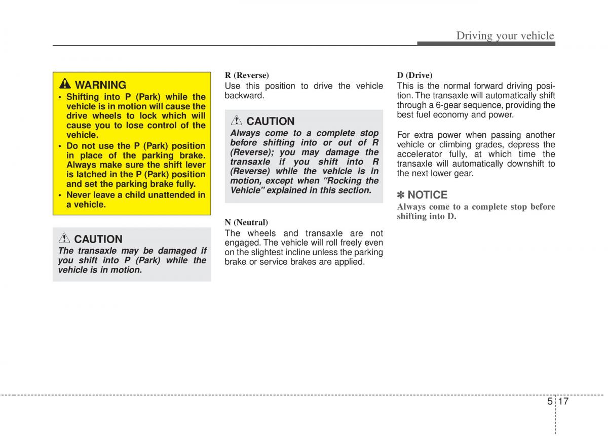 KIA Optima III 3 owners manual / page 248