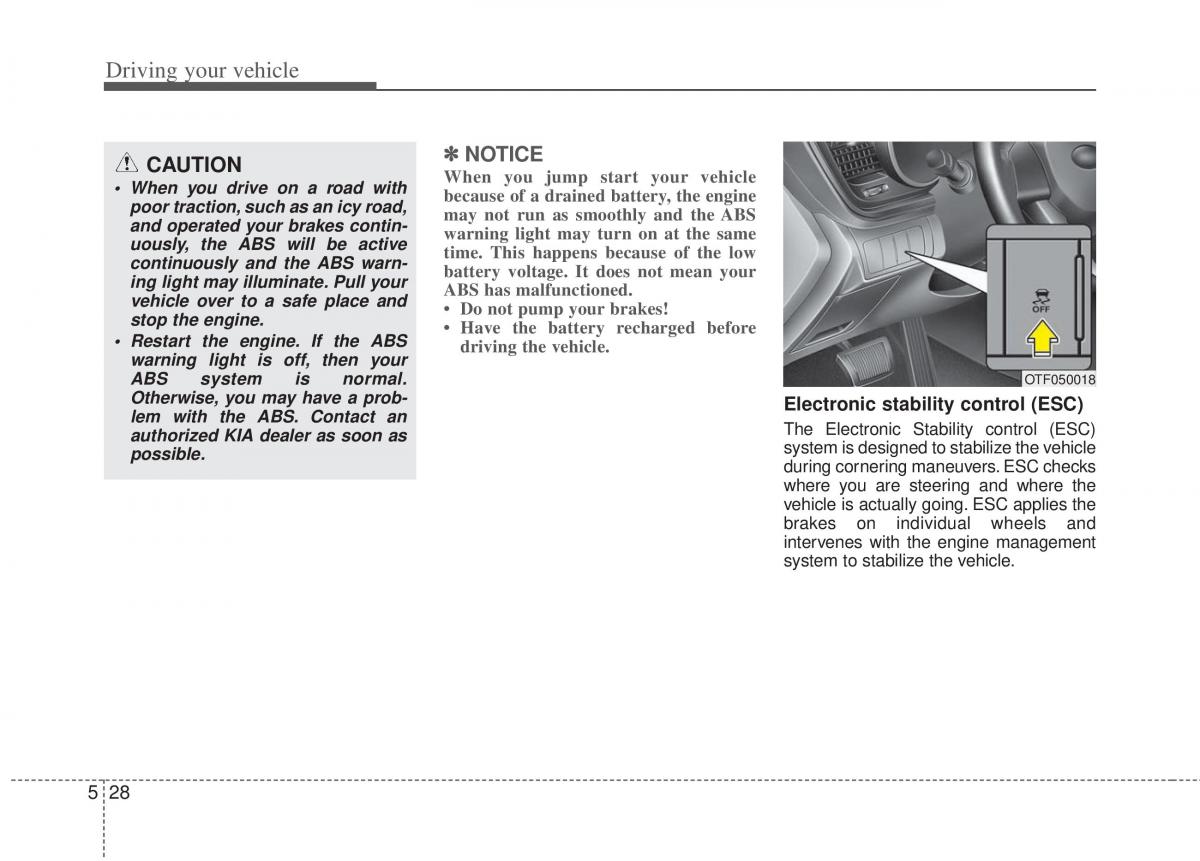 KIA Optima III 3 owners manual / page 259