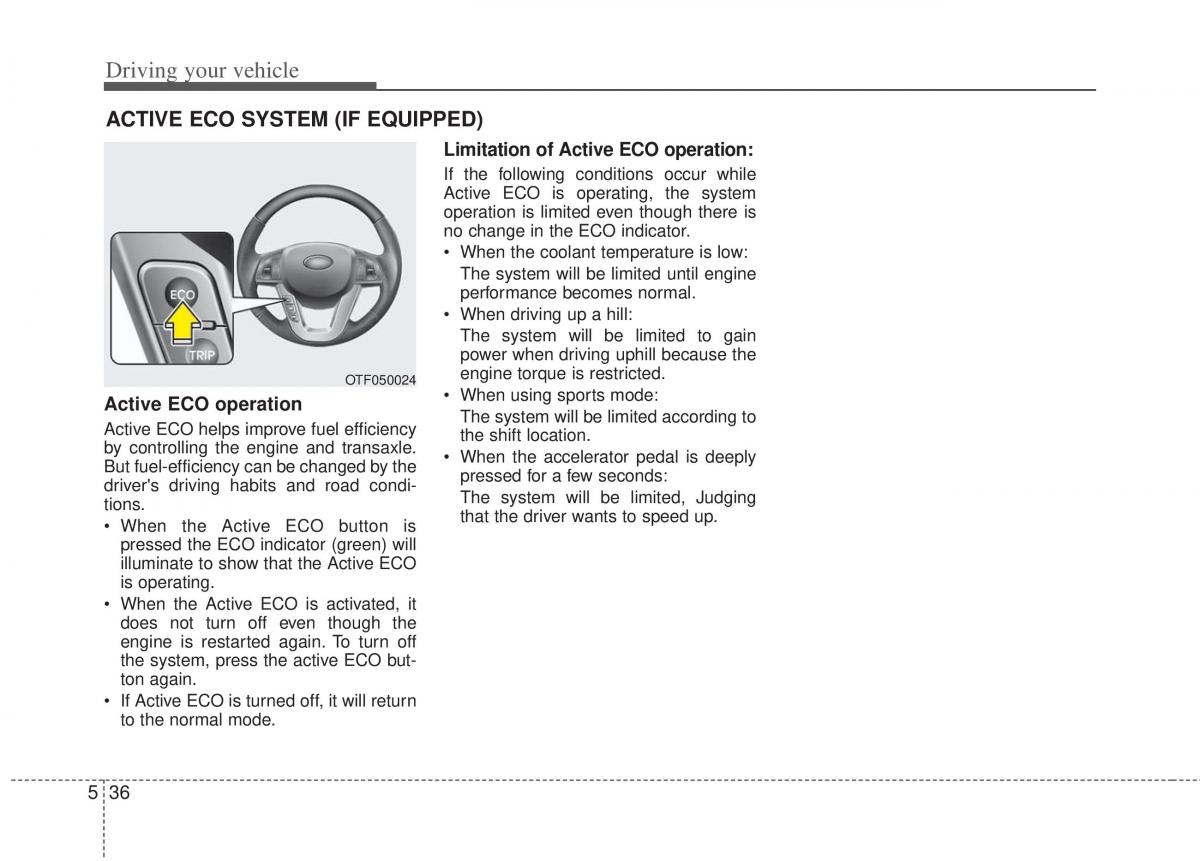 KIA Optima III 3 owners manual / page 267