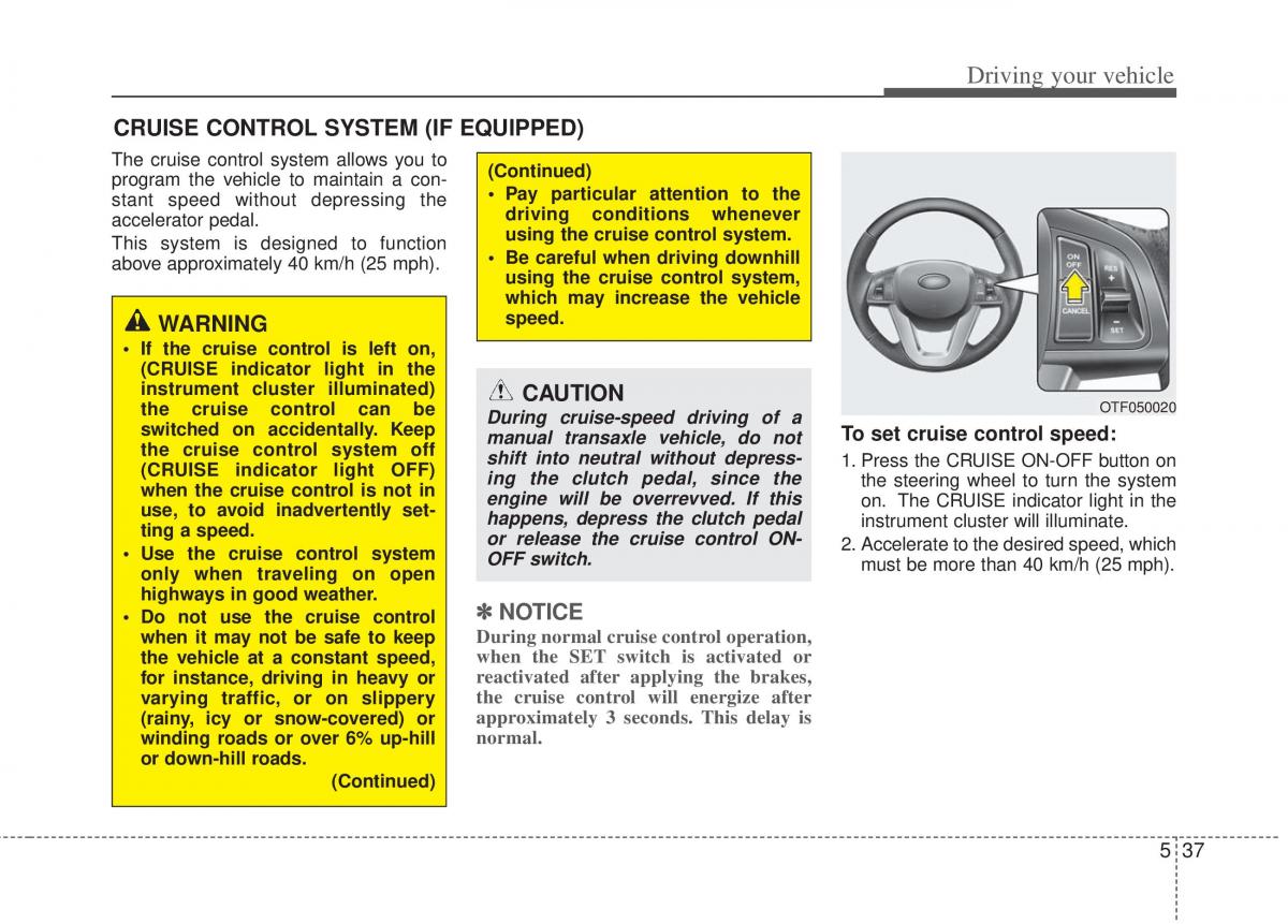 KIA Optima III 3 owners manual / page 268