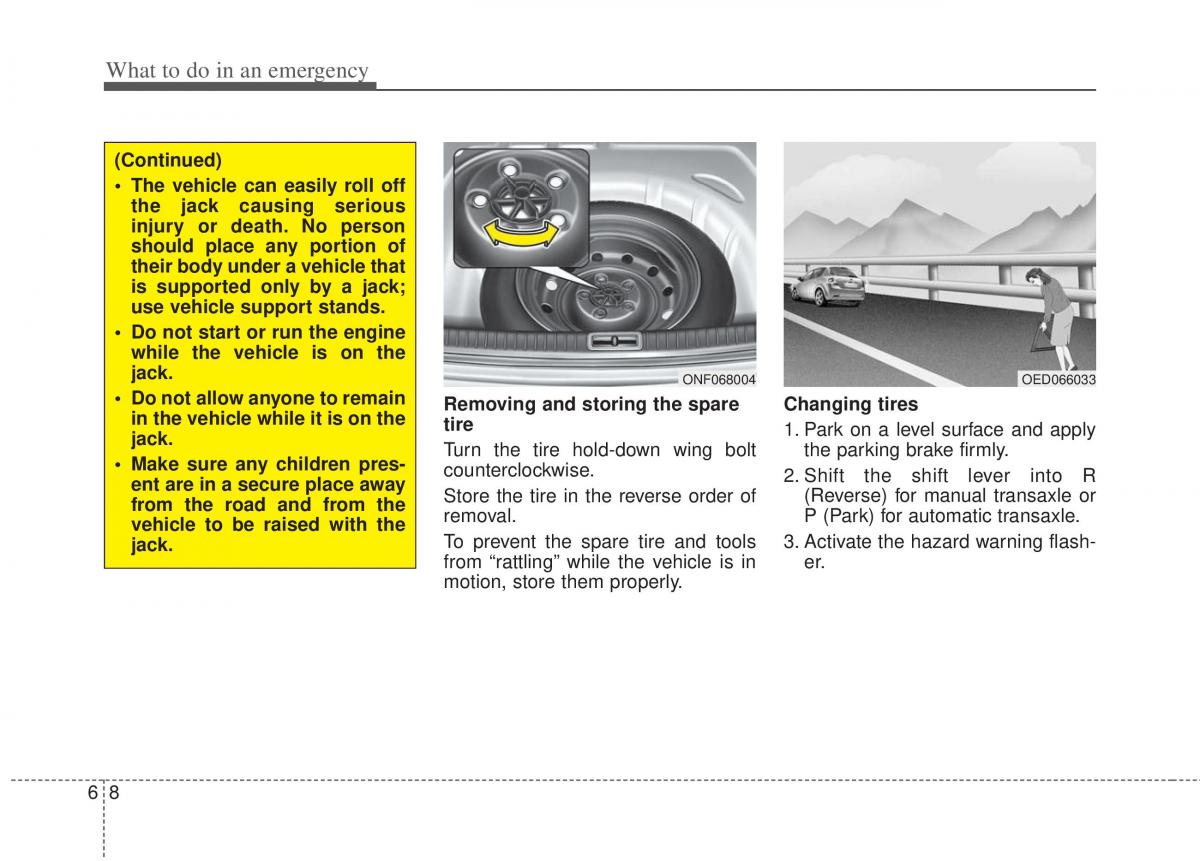 KIA Optima III 3 owners manual / page 294