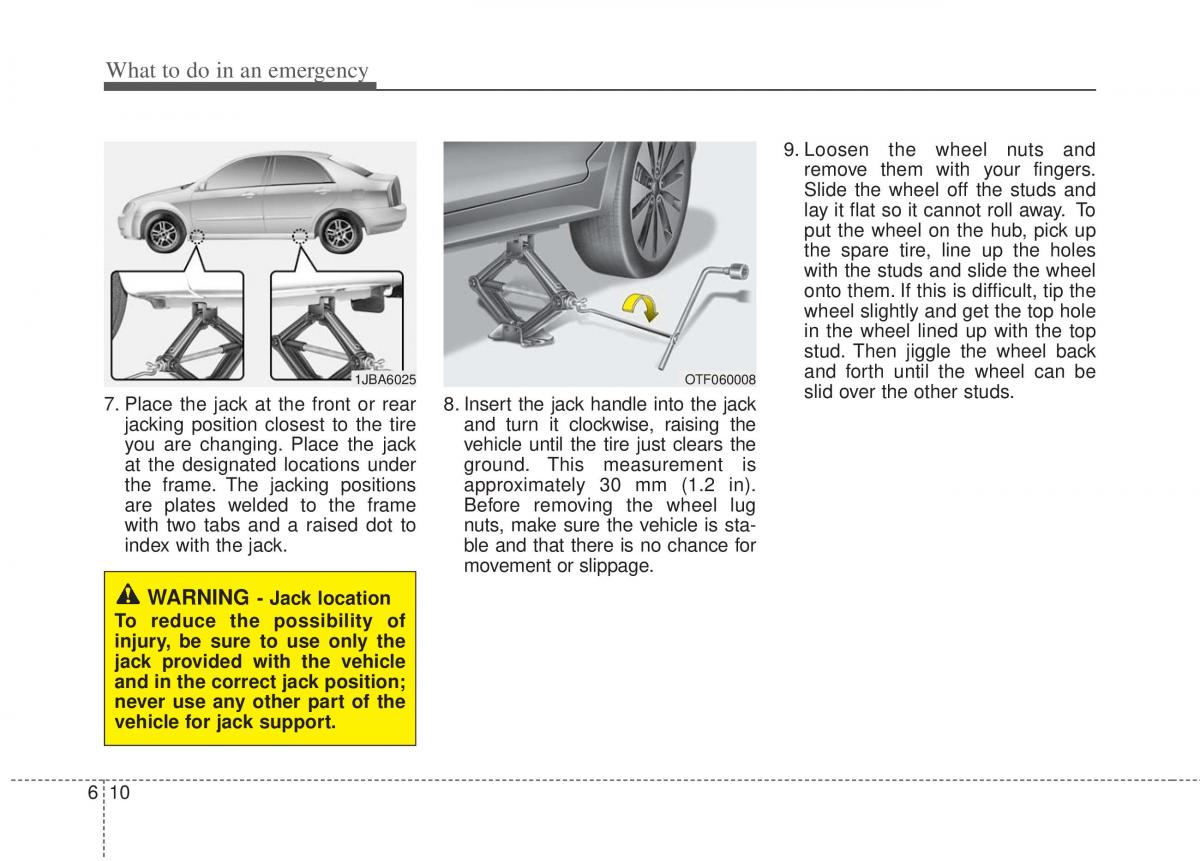 KIA Optima III 3 owners manual / page 296