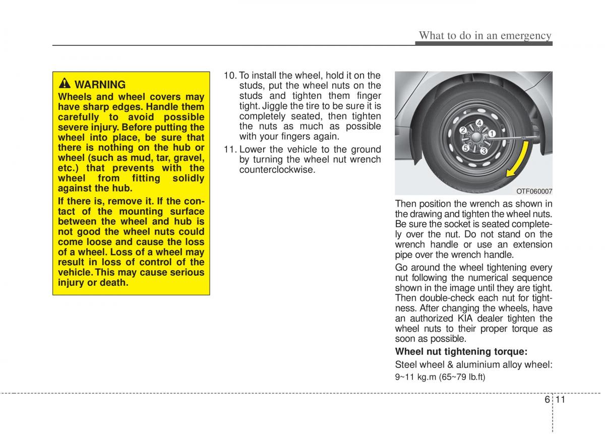 KIA Optima III 3 owners manual / page 297