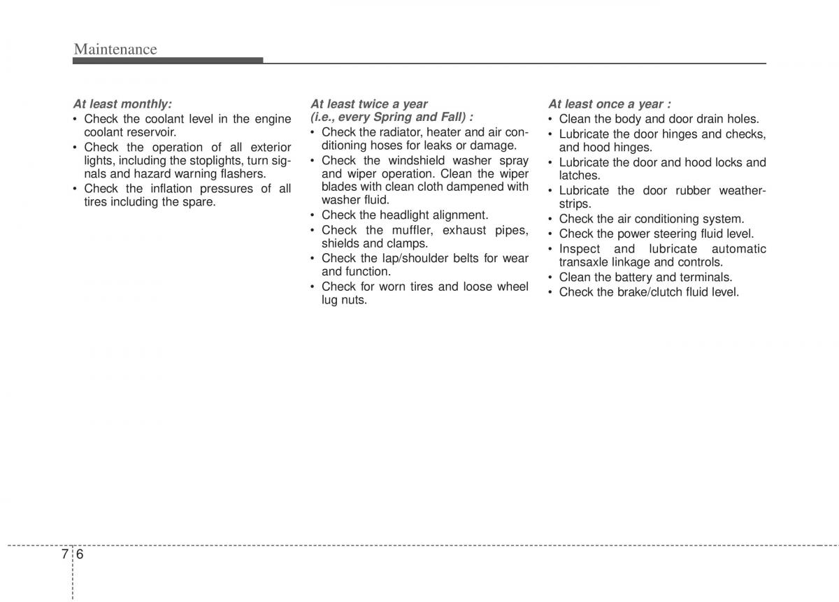 KIA Optima III 3 owners manual / page 308