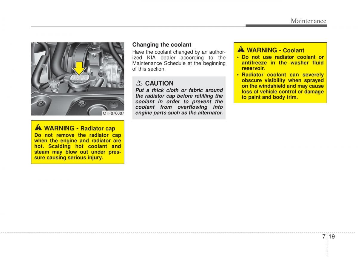 KIA Optima III 3 owners manual / page 321