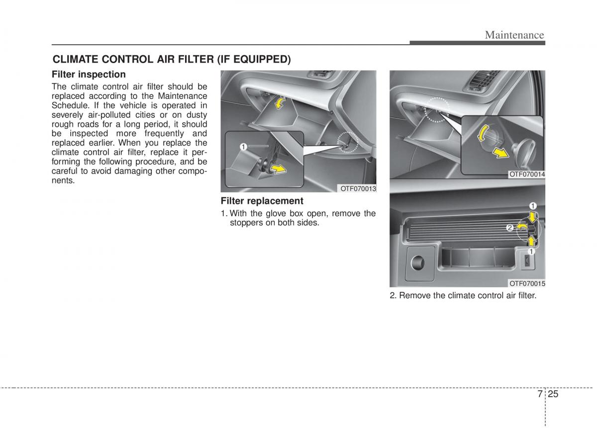 KIA Optima III 3 owners manual / page 327