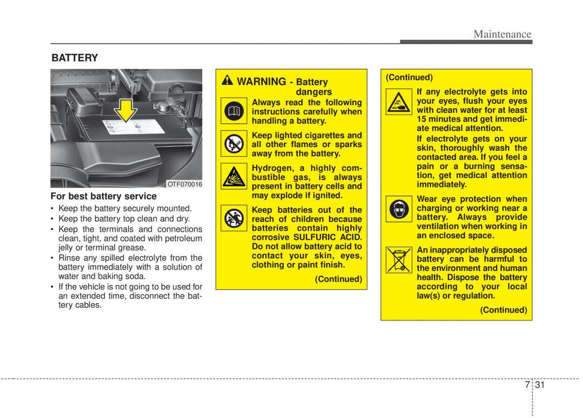 KIA Optima III 3 owners manual / page 333