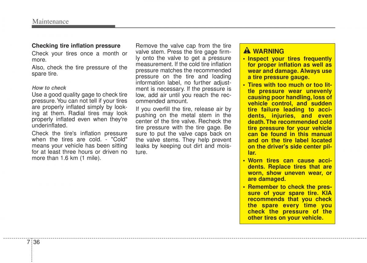 KIA Optima III 3 owners manual / page 338