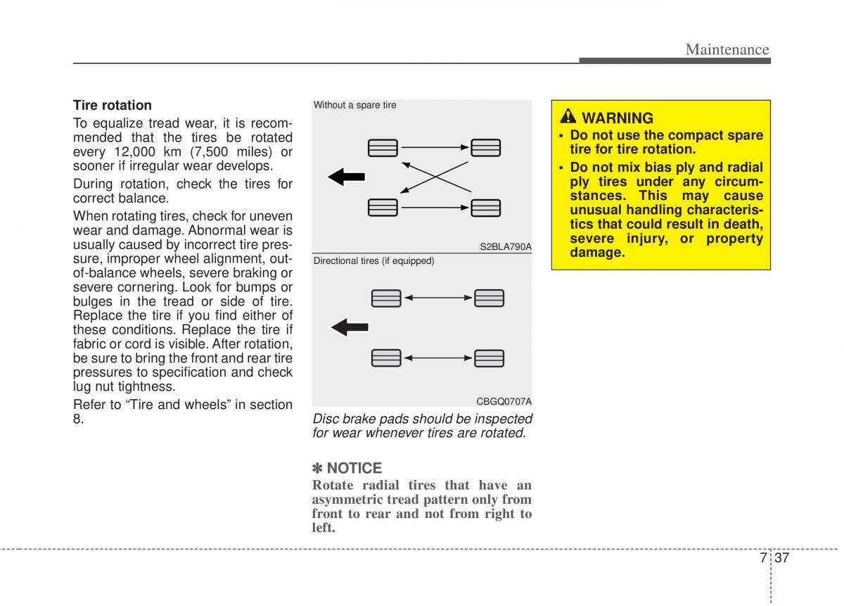 KIA Optima III 3 owners manual / page 339