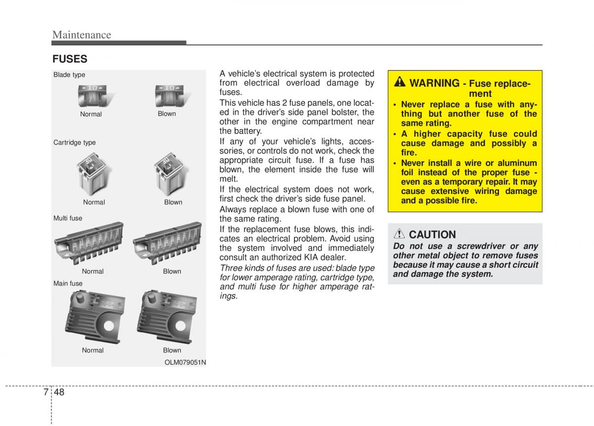 KIA Optima III 3 owners manual / page 350