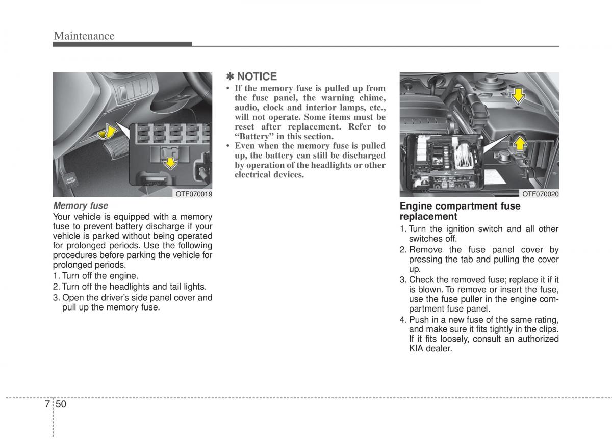 KIA Optima III 3 owners manual / page 352