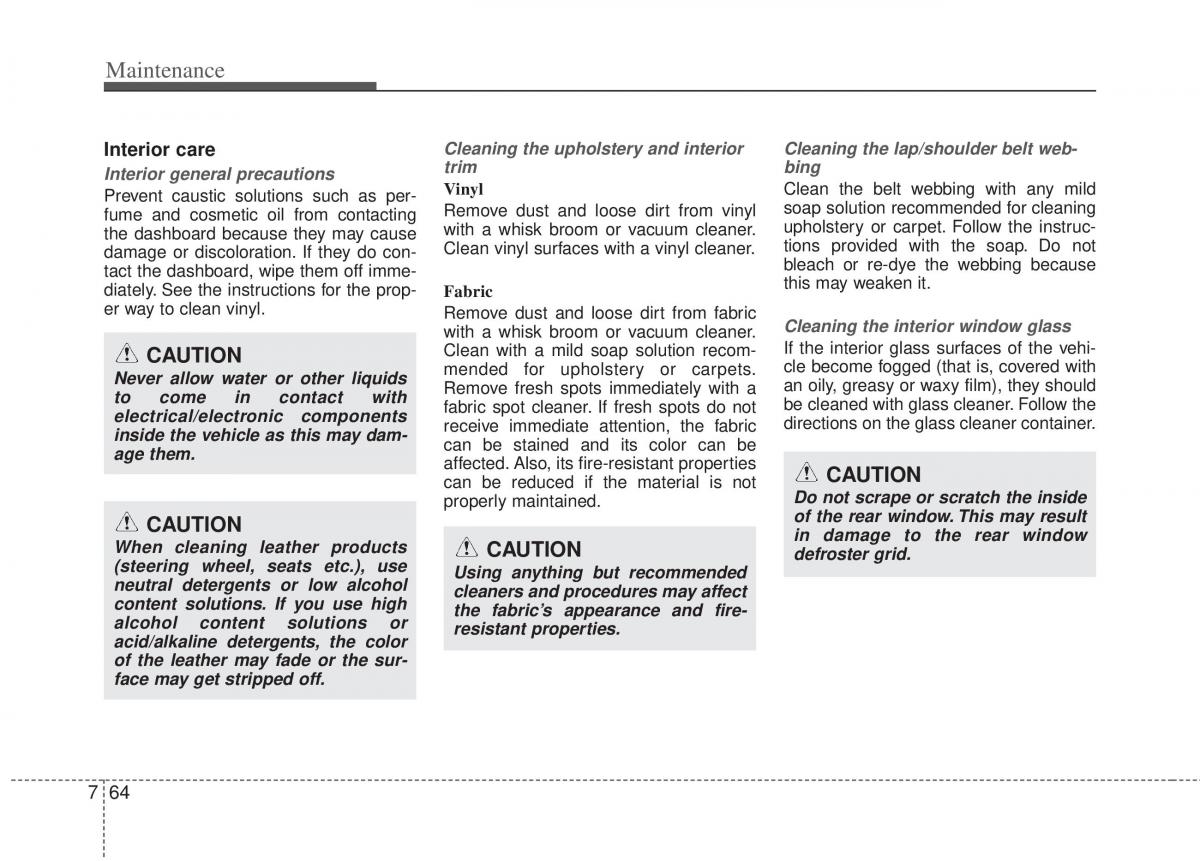 KIA Optima III 3 owners manual / page 366