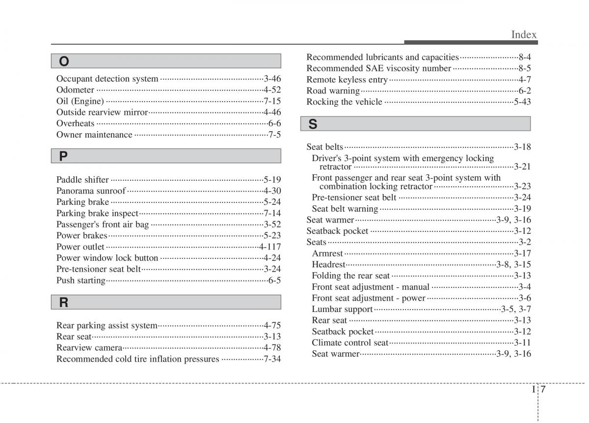 KIA Optima III 3 owners manual / page 383