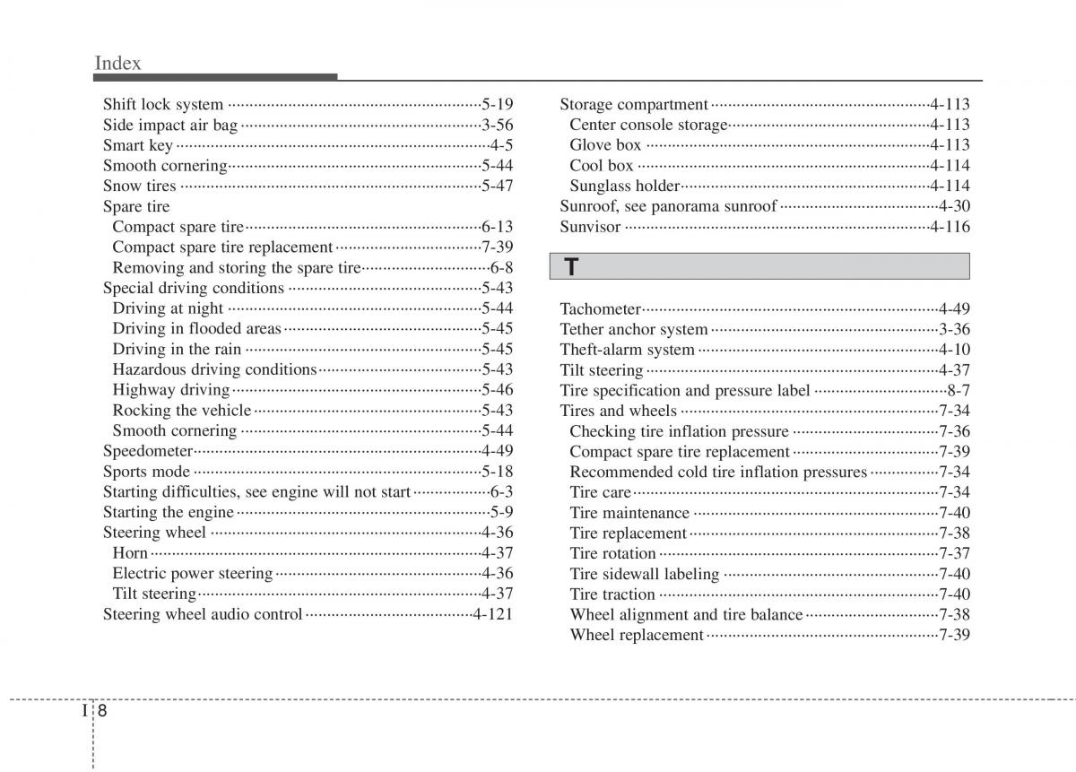 KIA Optima III 3 owners manual / page 384