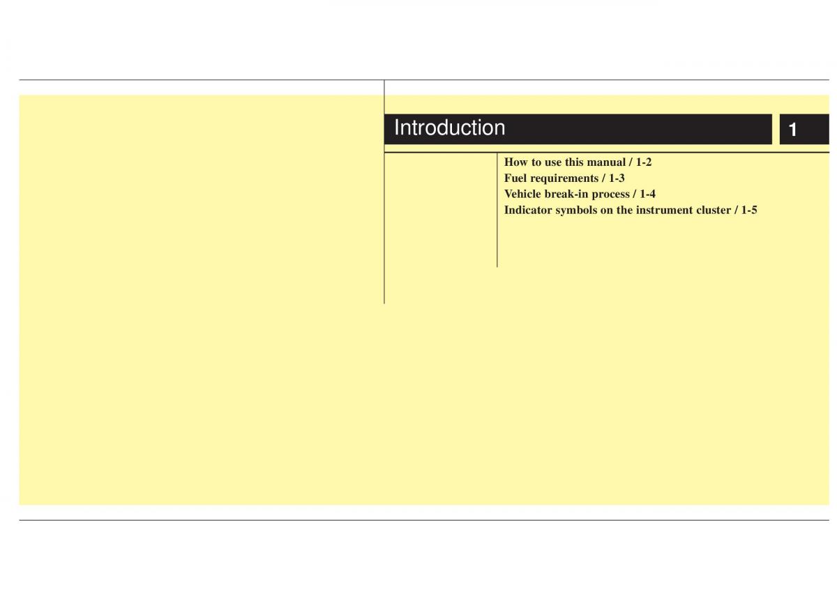 KIA Optima III 3 owners manual / page 4