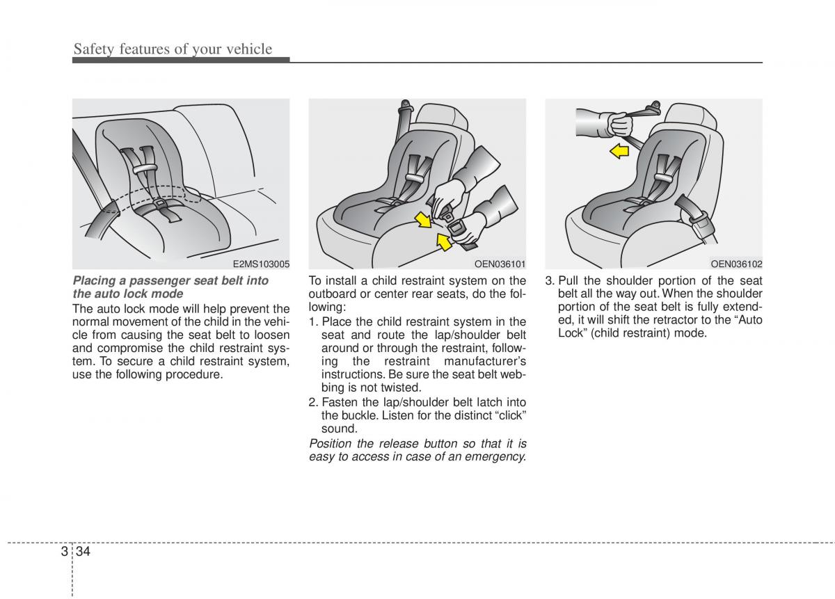 KIA Optima III 3 owners manual / page 46