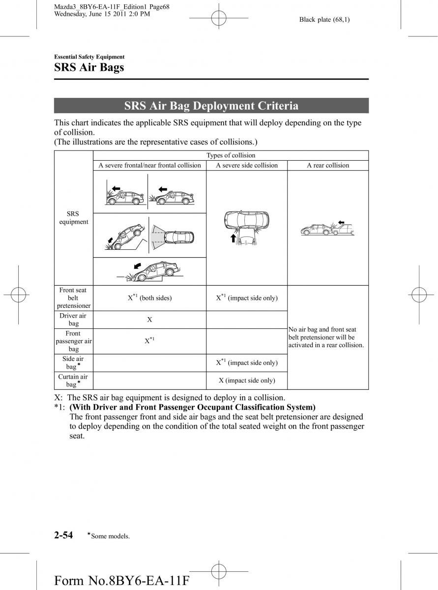 Mazda 3 II 2 owners manual / page 68