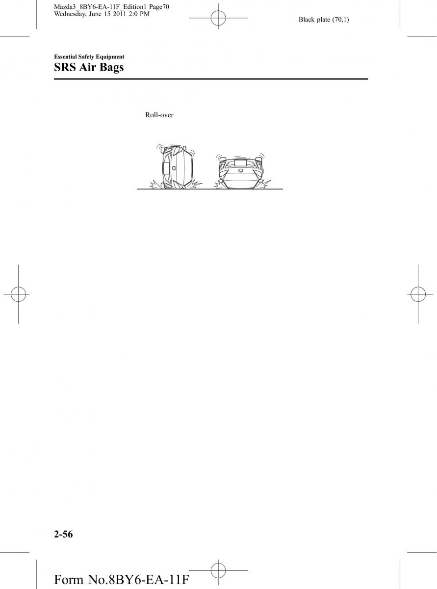 Mazda 3 II 2 owners manual / page 70