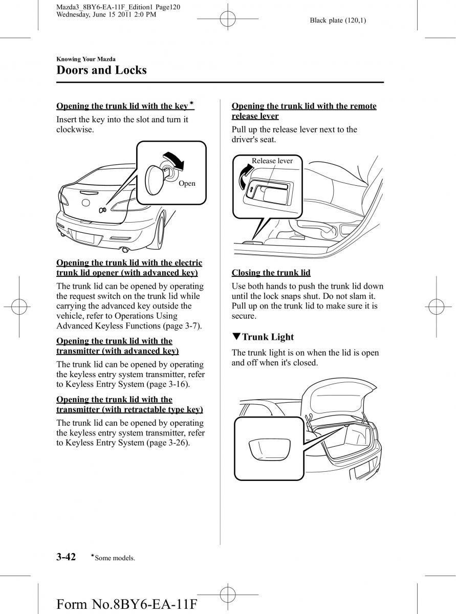 Mazda 3 II 2 owners manual / page 120