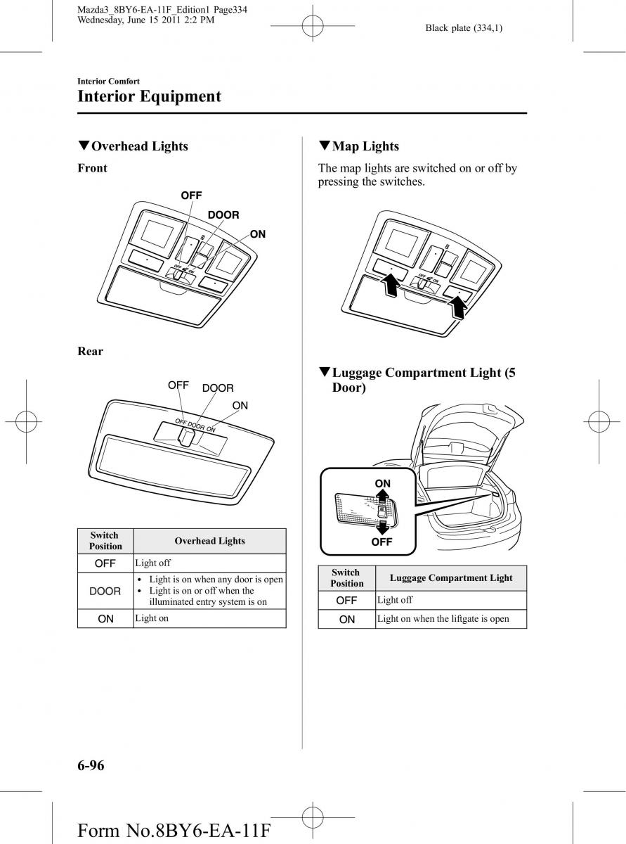 Mazda 3 II 2 owners manual / page 334