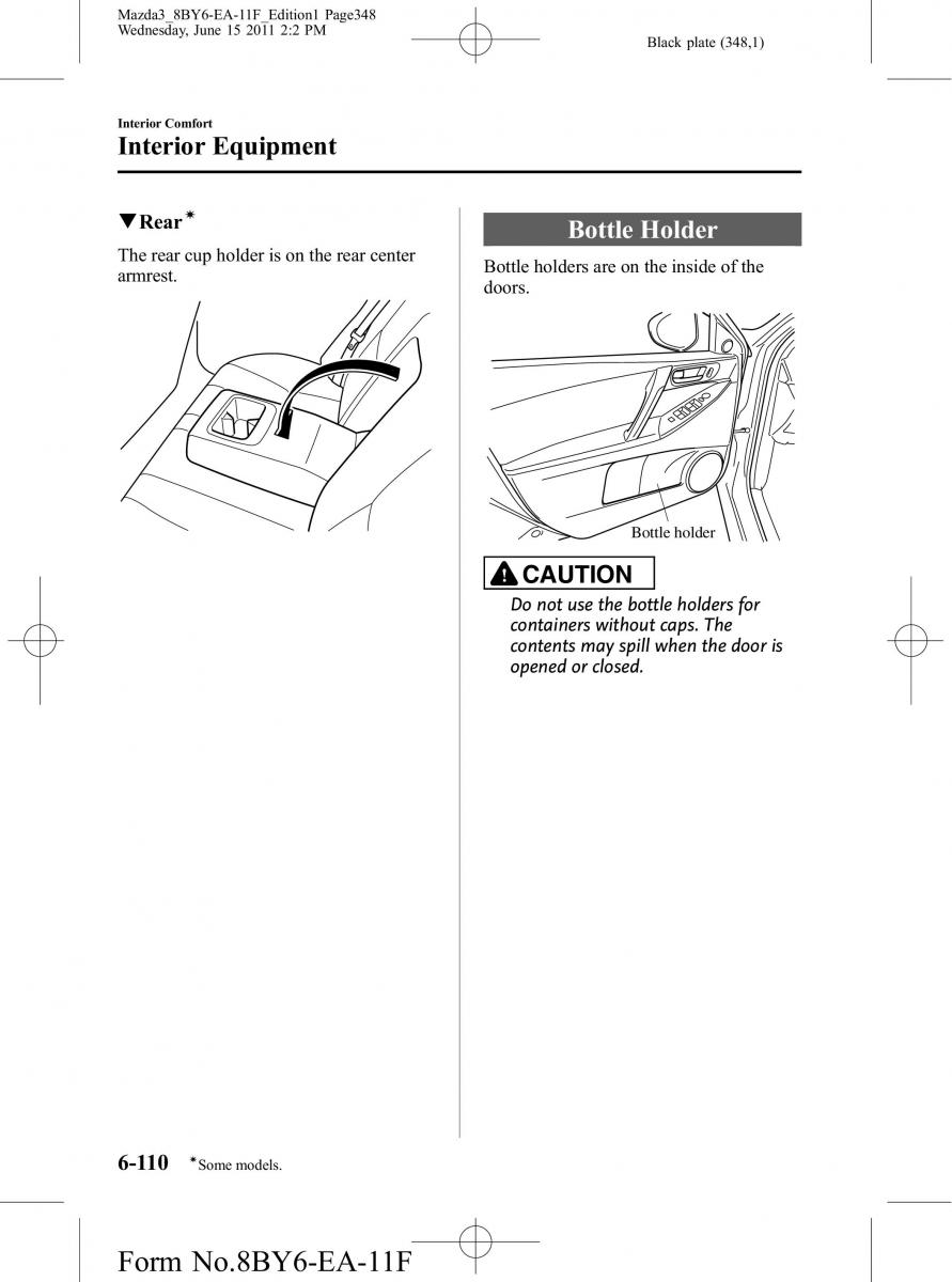 Mazda 3 II 2 owners manual / page 348