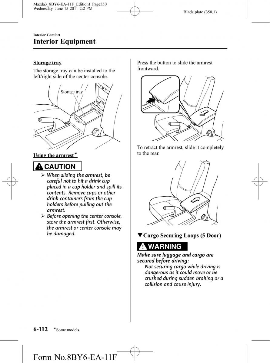 Mazda 3 II 2 owners manual / page 350