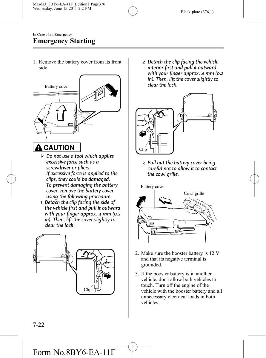 Mazda 3 II 2 owners manual / page 376