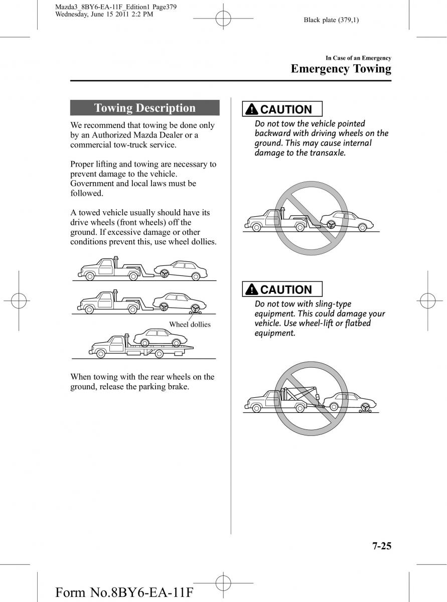 Mazda 3 II 2 owners manual / page 379