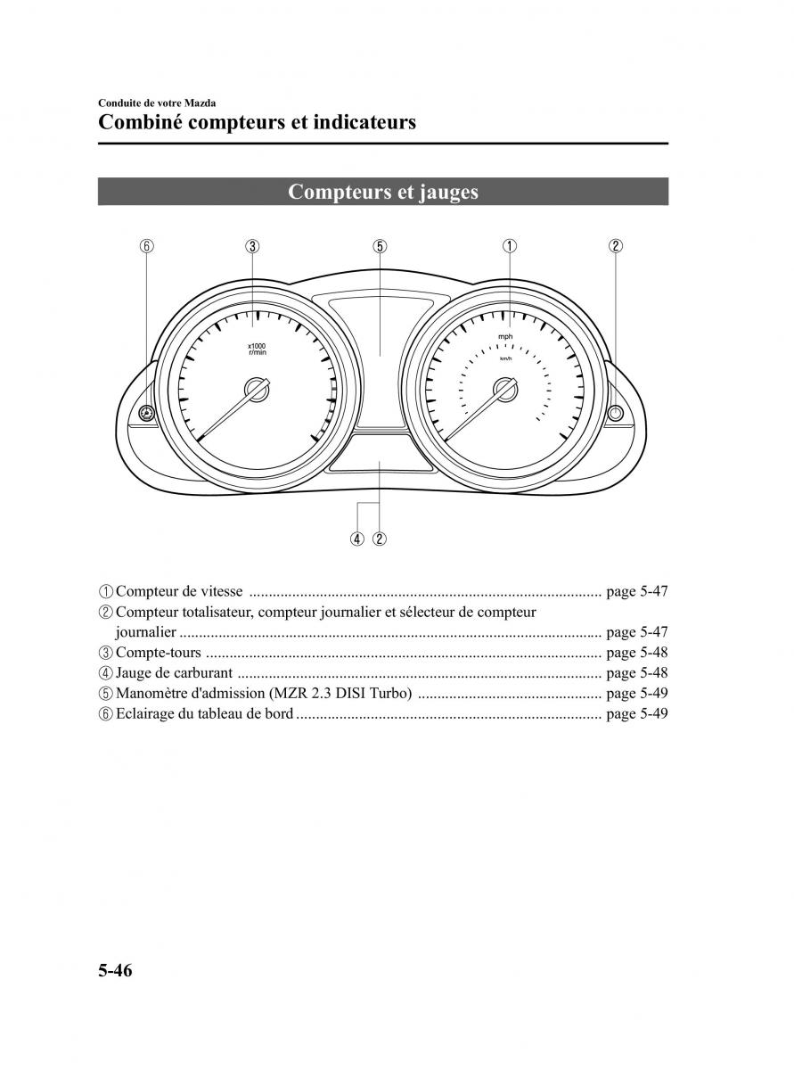 Mazda 3 II 2 manuel du proprietaire / page 227