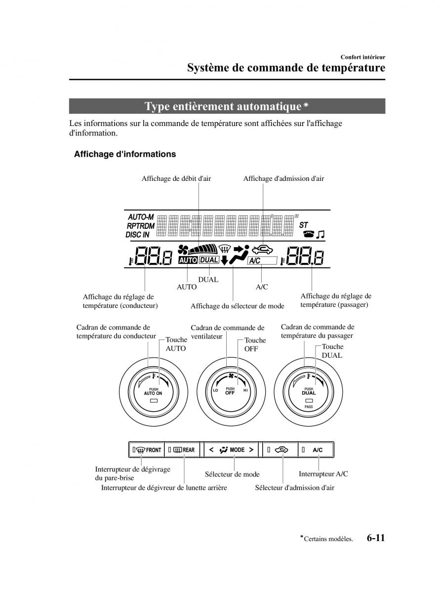 Mazda 3 II 2 manuel du proprietaire / page 276