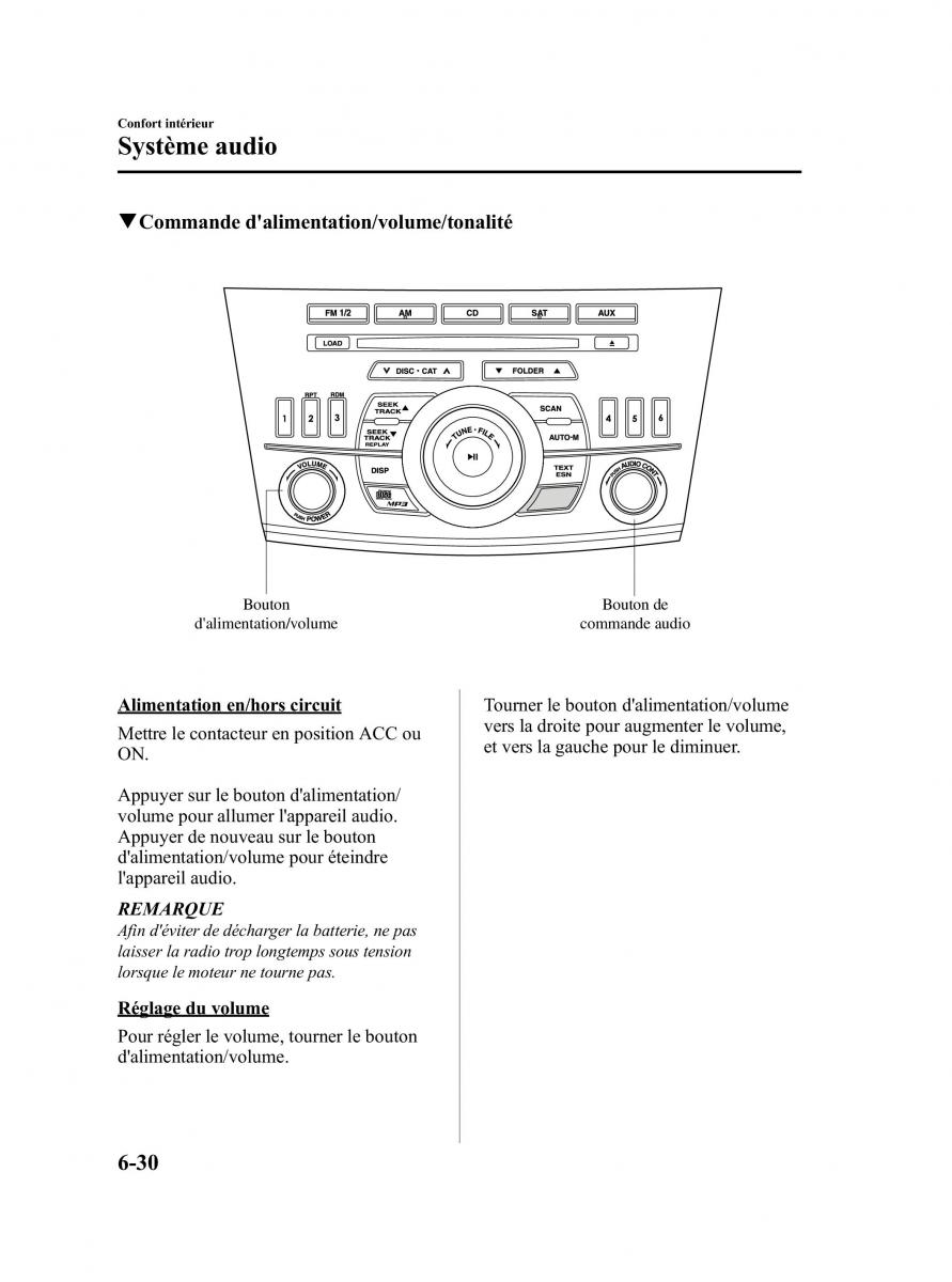 Mazda 3 II 2 manuel du proprietaire / page 295