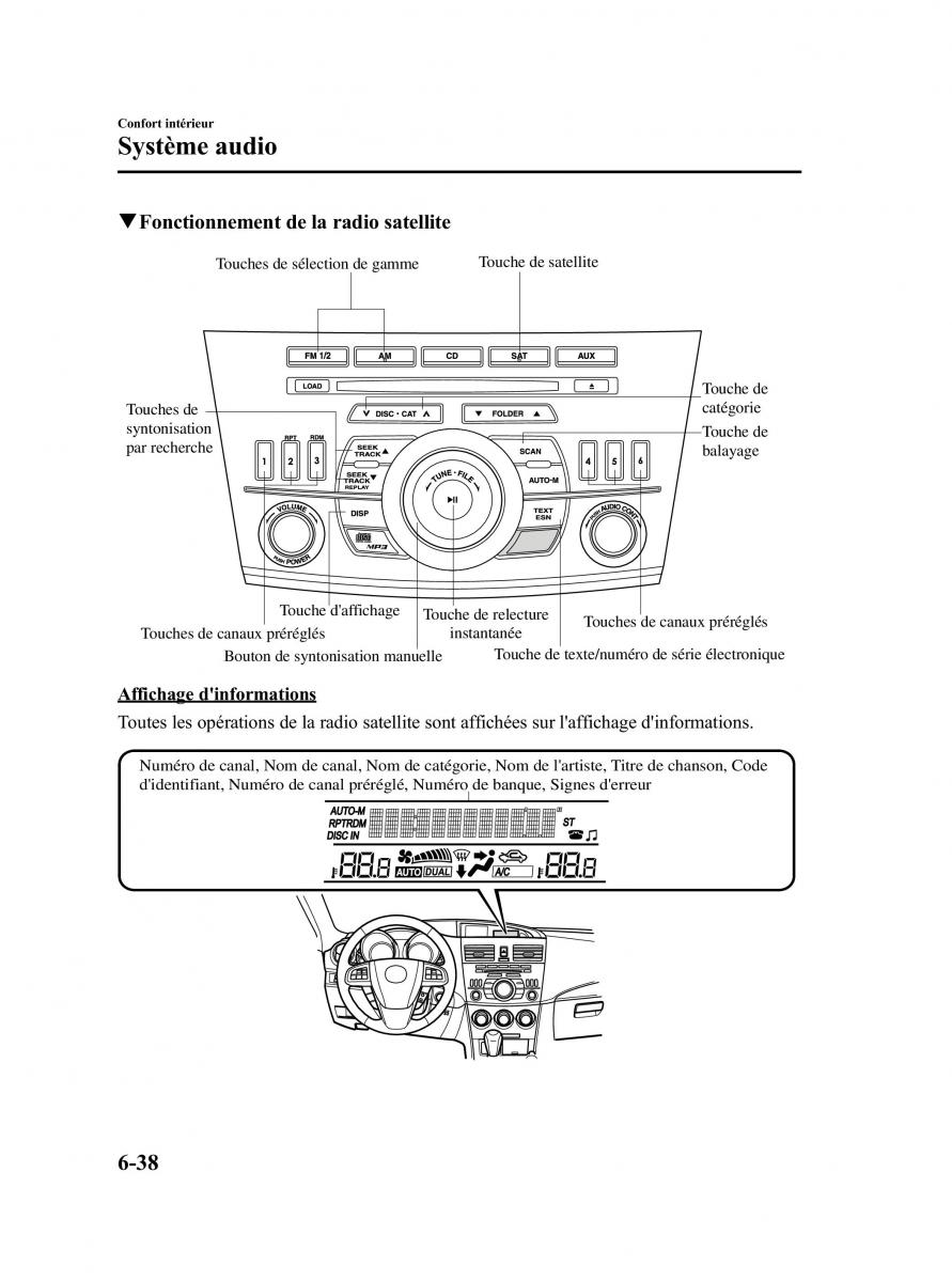 Mazda 3 II 2 manuel du proprietaire / page 303