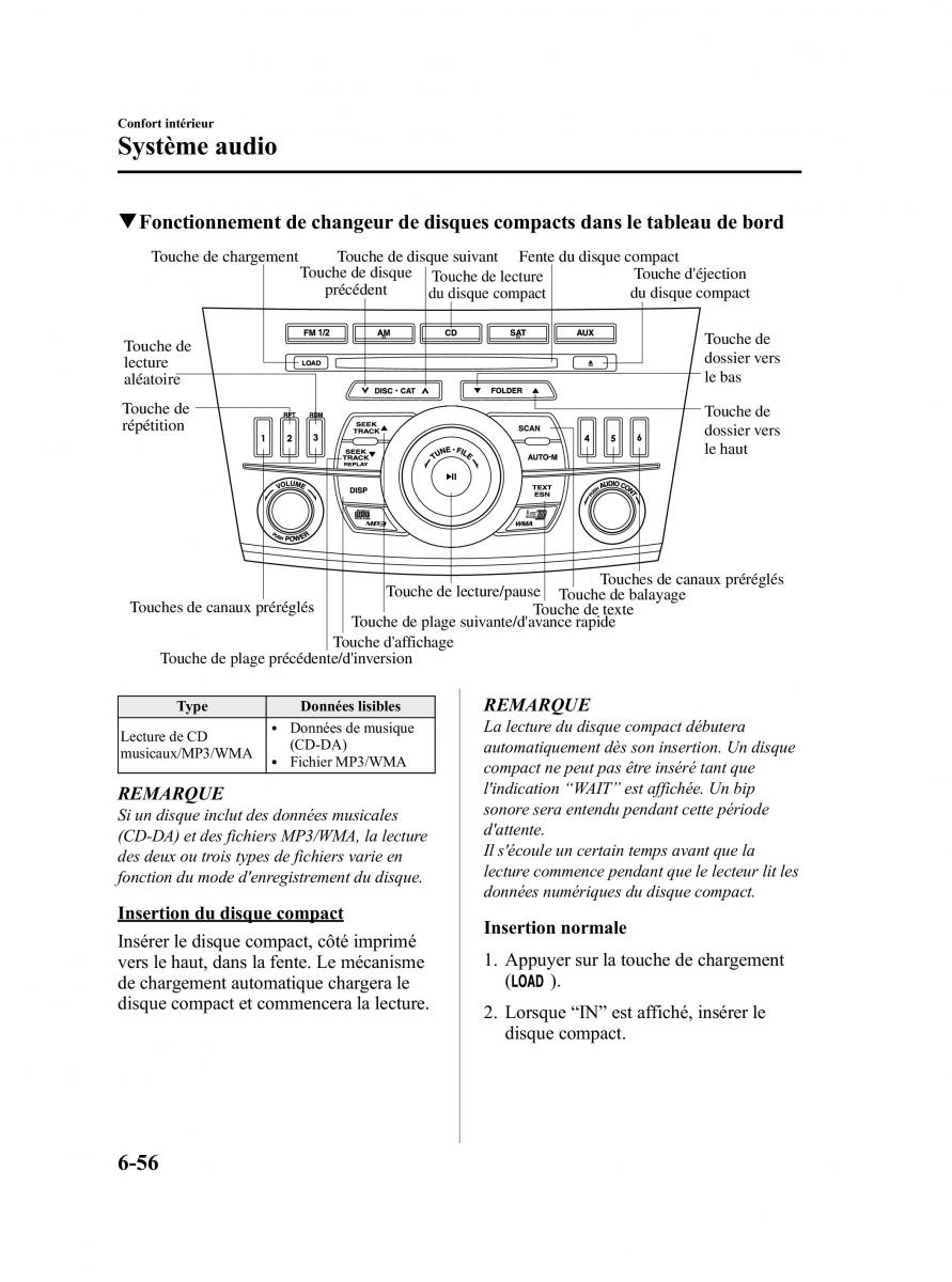 Mazda 3 II 2 manuel du proprietaire / page 321