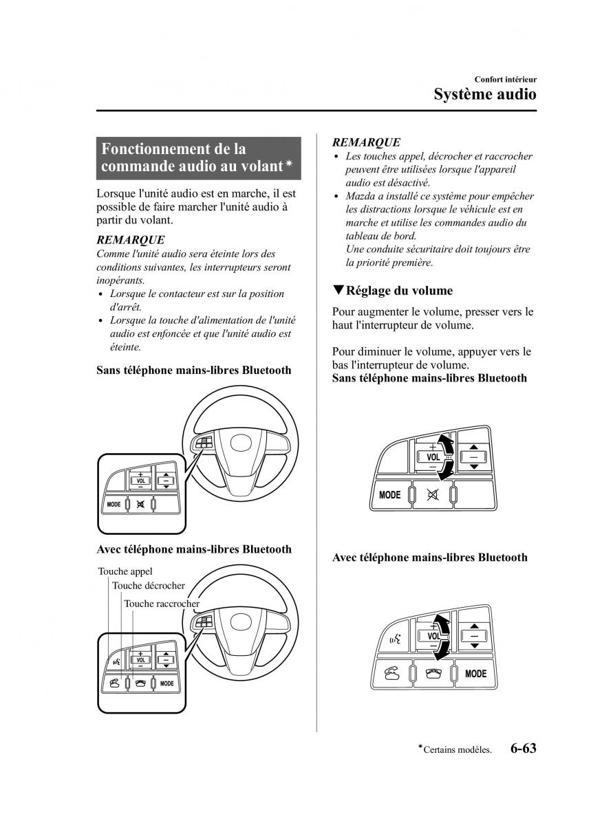 Mazda 3 II 2 manuel du proprietaire / page 328