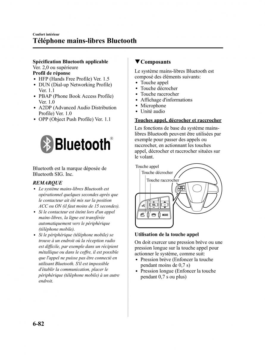 Mazda 3 II 2 manuel du proprietaire / page 347