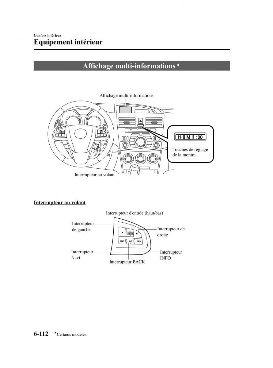 Mazda 3 II 2 manuel du proprietaire / page 377