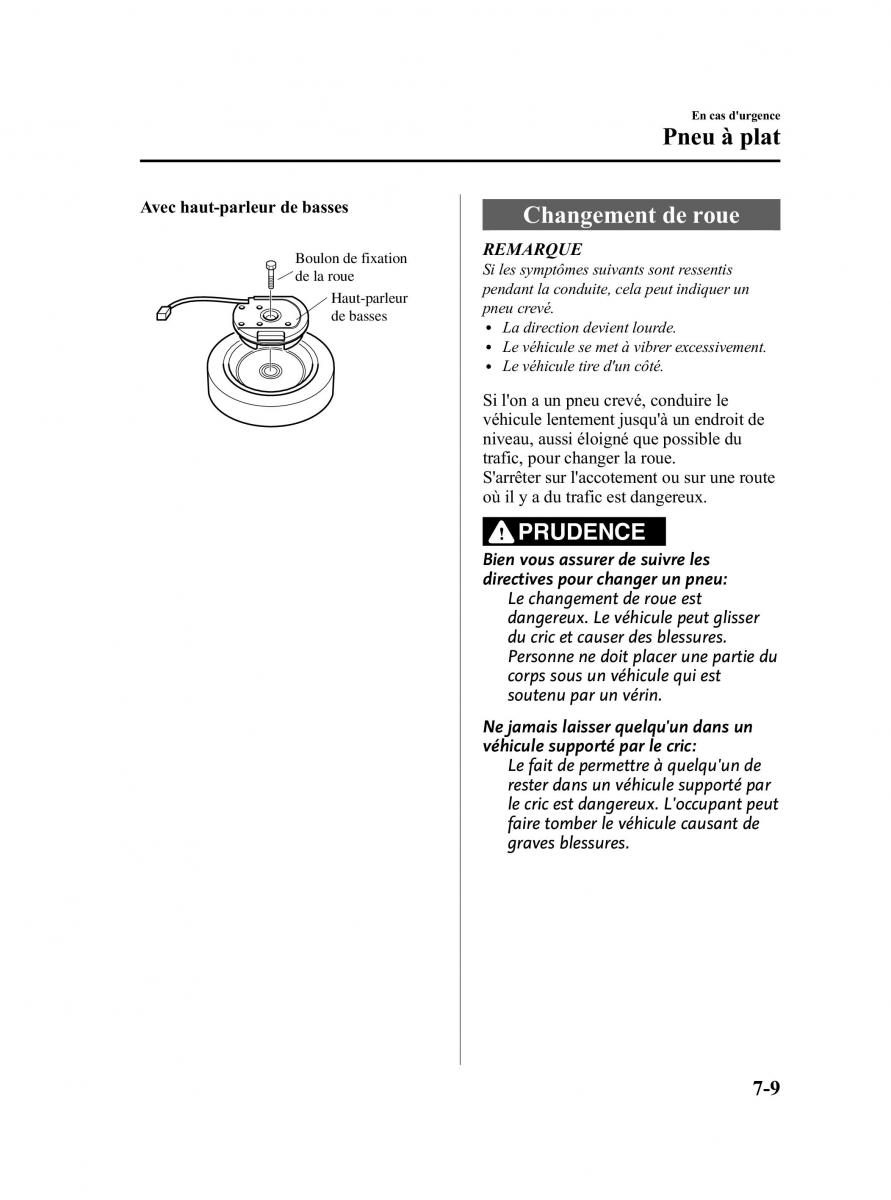 Mazda 3 II 2 manuel du proprietaire / page 404