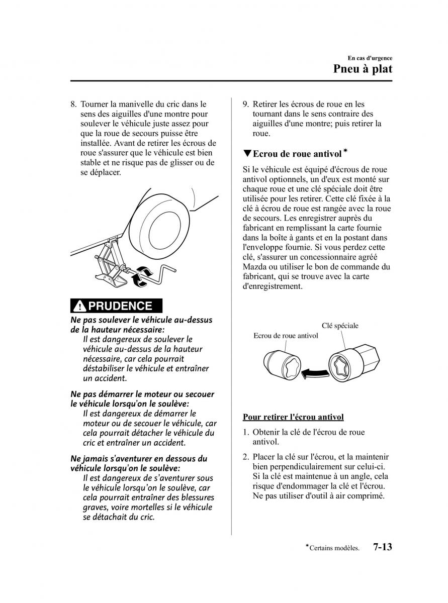 Mazda 3 II 2 manuel du proprietaire / page 408