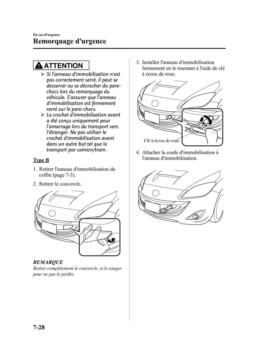 Mazda 3 II 2 manuel du proprietaire / page 423