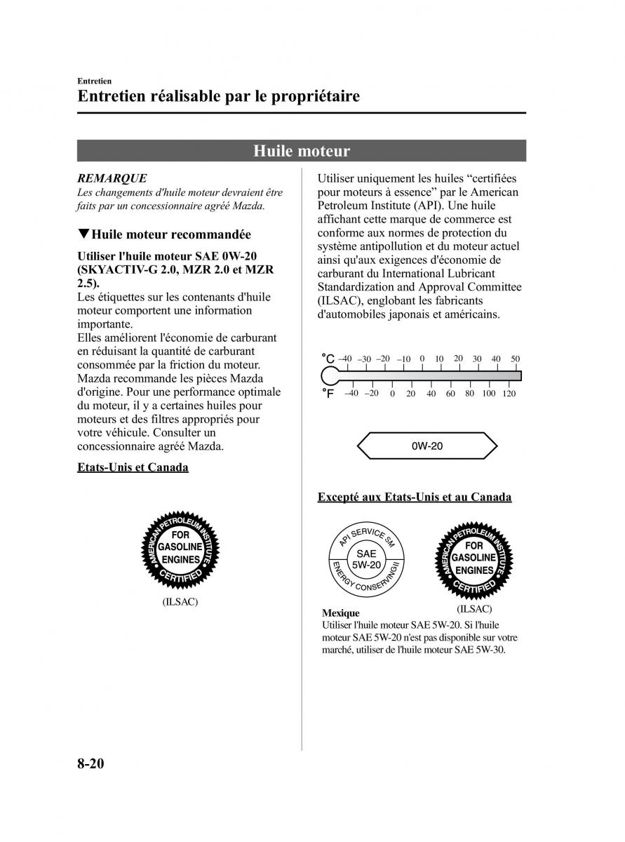 Mazda 3 II 2 manuel du proprietaire / page 445